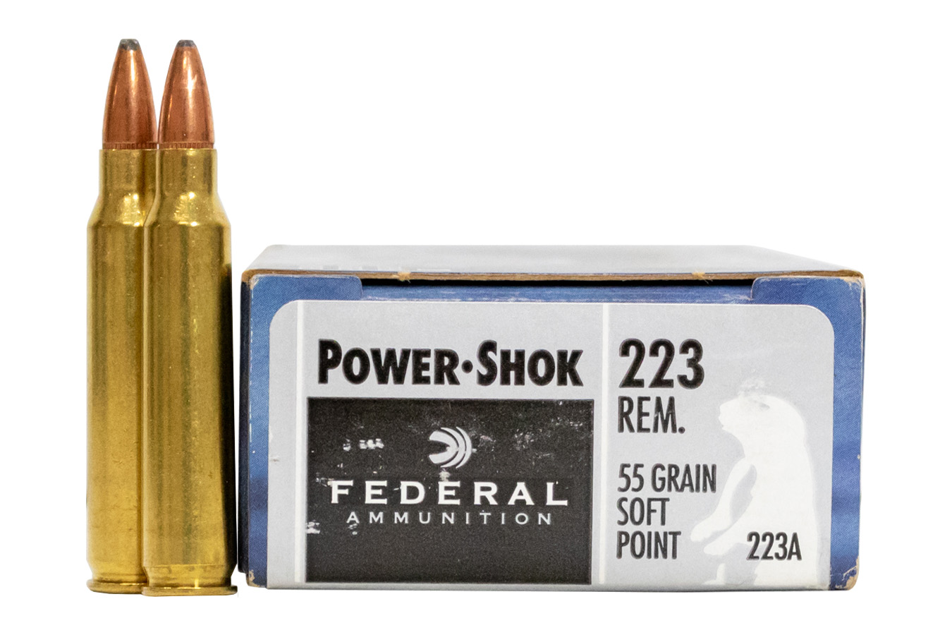 FEDERAL AMMUNITION 223 Remington 55 gr Jacketed Soft Point Police Trade-in Ammo 20/Box